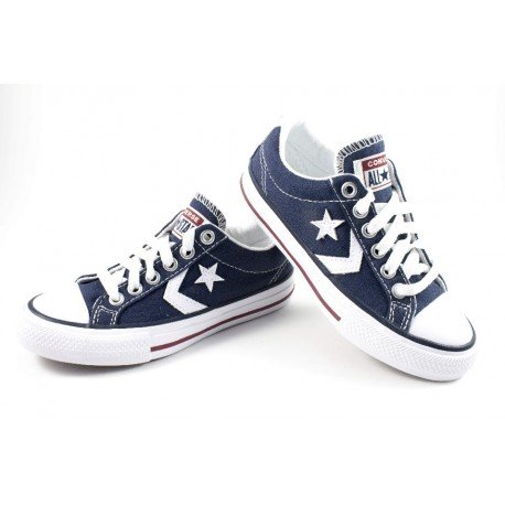 ZAPATILLAS CONVERSE LONA STAR PLAYER EVOX Talla T. 32 Color AZUL MARINO